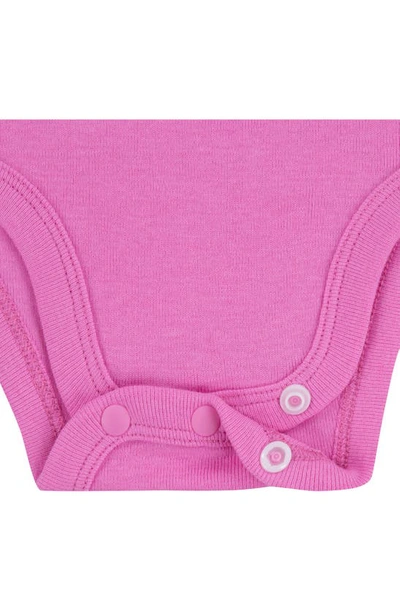Nike Baby Boys Or Baby Girls Mini Me Essential Bodysuits, Pack Of 3 In Pink Foam