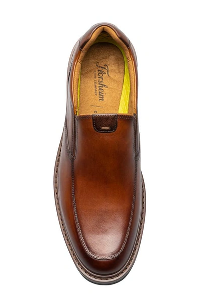 Shop Florsheim Danbury Apron Toe Slip-on In Cognac