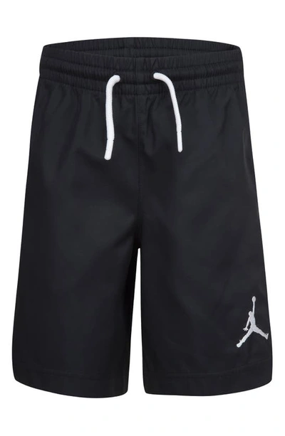 Shop Jordan Kids' Jumpman Woven Play Shorts In Black