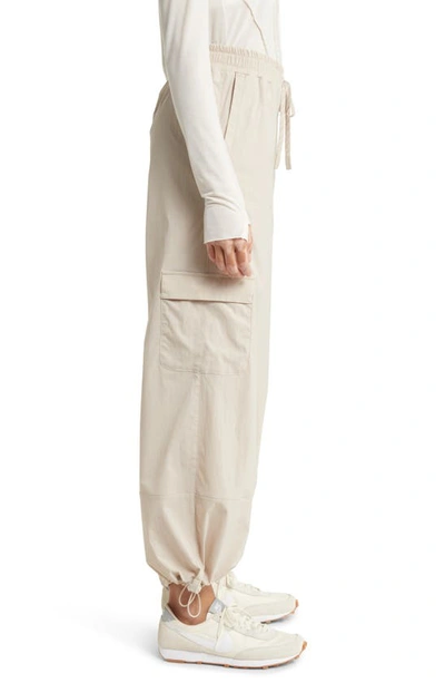 Shop Zella Scout Adjustable Cuff Cargo Pants In Neutral