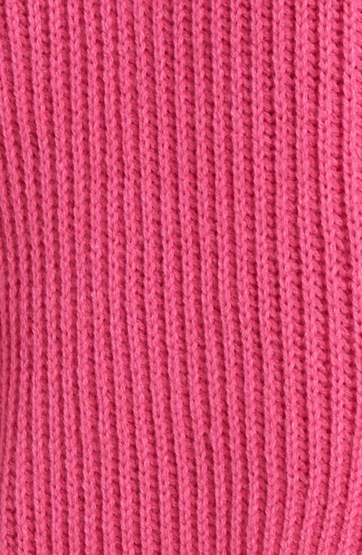 Shop Bp. Quarter Zip Pullover In Pink Magenta