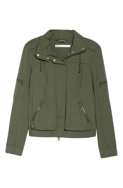 Shop Blanc Noir Mastermind 2.0 Hooded Jacket In Rifle Green