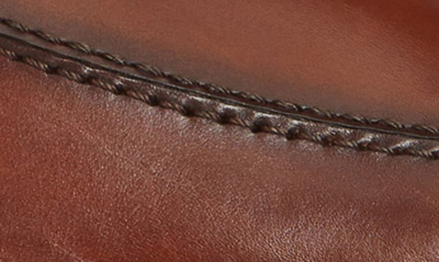 Mezlan Moc Toe Derby In Cognac Leather