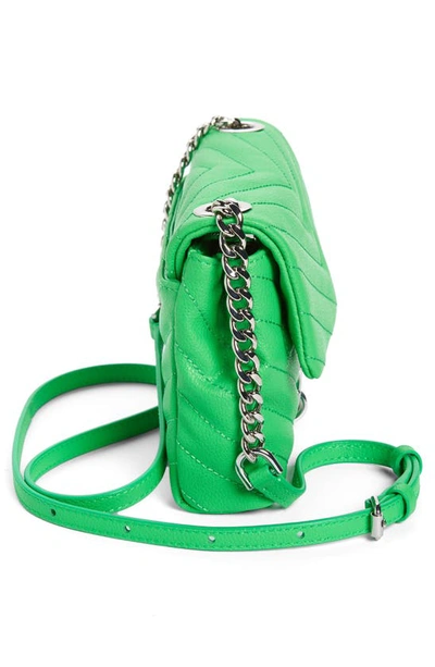 Shop Rebecca Minkoff Edie Date Night Crossbody Bag In Neon Green