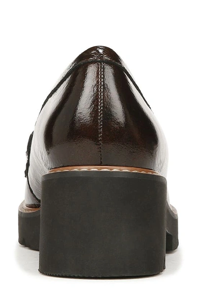 Shop Naturalizer Diedre Lug Platform Loafer In Cinnamon Brown Leather