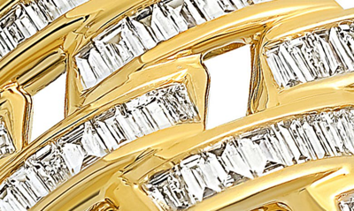 Shop Bony Levy Gatsby Wide Diamond Ring In 18k Yellow Gold