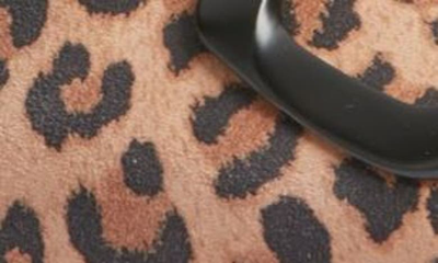 Shop Nordstrom Becca Pointed Toe Slingback Flat In Tan Leopard