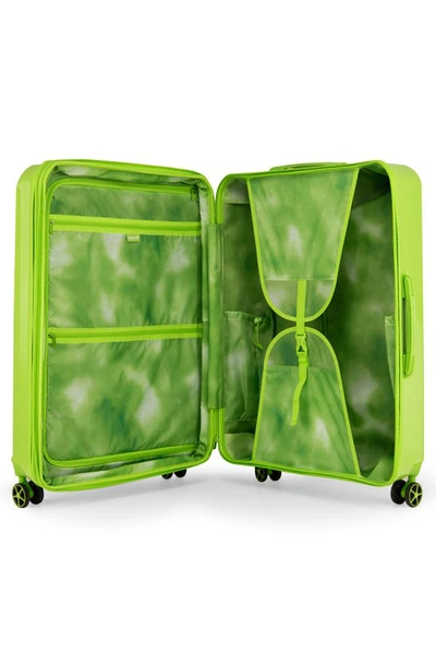 Shop Vacay Future 28-inch Spinner Suitcase In Green