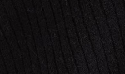 Shop Madewell Cameron Ribbed Crop Cardigan In True Black