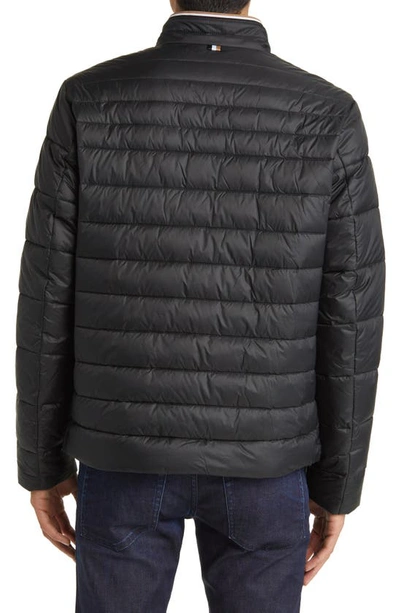 Hugo Boss Darolus Quilted Puffer Jacket In Black