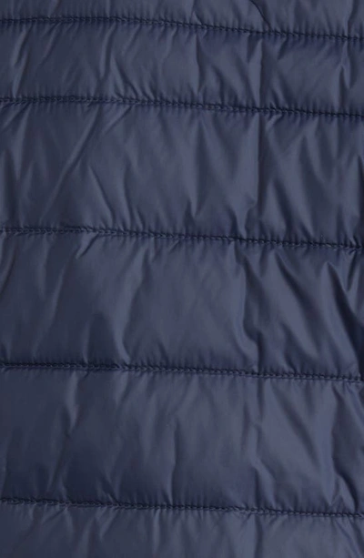 Hugo Boss Darolan Water Repellent Quilted Vest In Dark Blue
