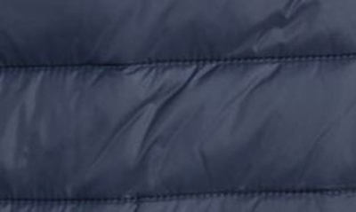 Shop Hugo Boss Darolan Water Repellent Quilted Vest In Dark Blue