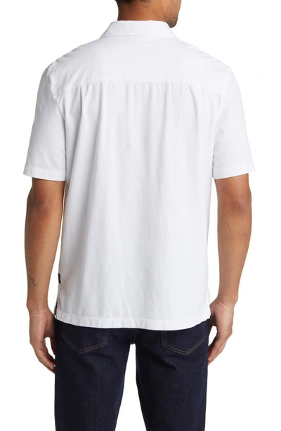 Shop Good Man Brand Flex Pro Lite Stretch Cotton Camp Polo In White