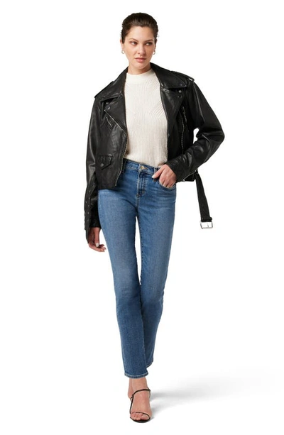 Joe's The Lara Mid Rise Ankle Cigarette Jeans In Dazzling