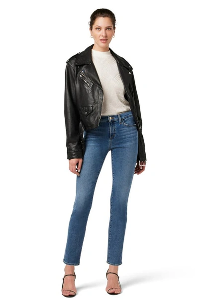 Joe's The Lara Mid Rise Ankle Cigarette Jeans In Dazzling