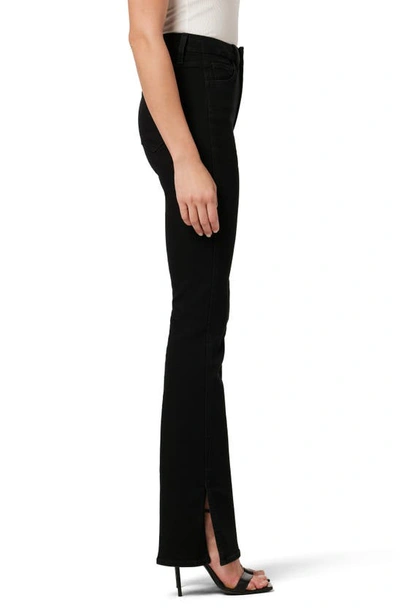 Joe's The Hi Honey Slit Hem High Waist Curvy Bootcut Jeans In As If