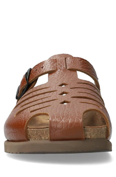 Shop Mephisto Nikos Sandal In Desert Tan