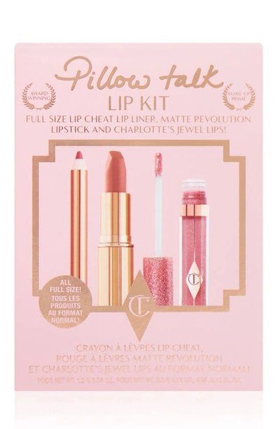 Shop Charlotte Tilbury Pillow Talk Lip Kit $92 Value