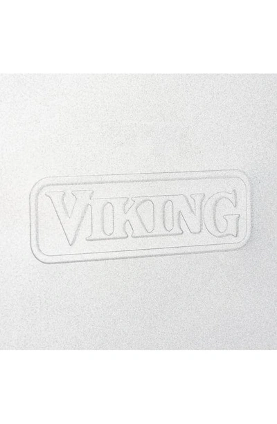 Shop Viking 3-piece Nonstick Aluminized Steel Baking Sheet Set In Grey
