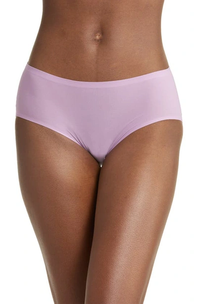 Shop Chantelle Lingerie Soft Stretch Seamless Hipster Panties In Light Orchid-bu
