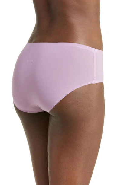 Shop Chantelle Lingerie Soft Stretch Seamless Hipster Panties In Light Orchid-bu