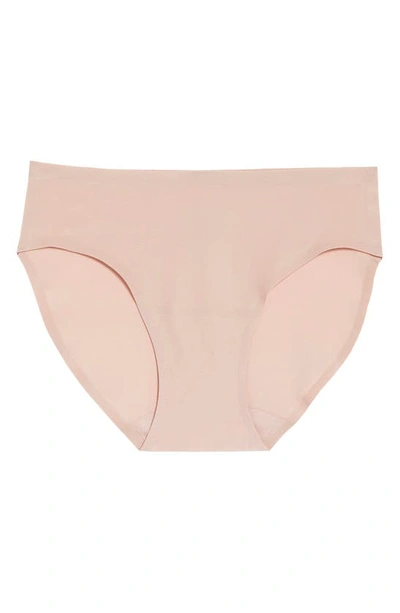 Shop Chantelle Lingerie Soft Stretch Bikini In Rose Authentique-vf