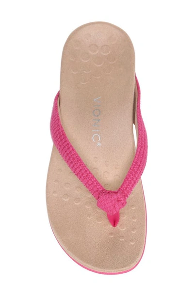 Shop Vionic Mattie Flip Flop In Pink