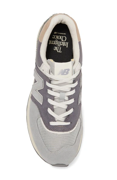 Shop New Balance Gender Inclusive 574 Sneaker In Grey/ Grey