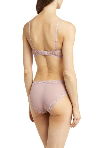 Shop Natori Feathers Hipster Briefs In Antique