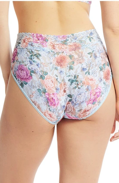 Shop Hanky Panky Print Lace Briefs In Tea For Two