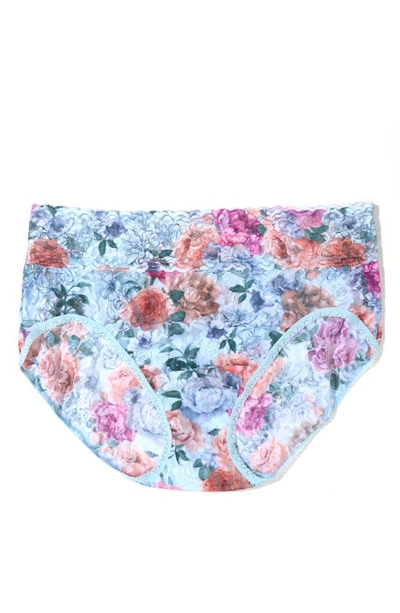 Shop Hanky Panky Print Lace Briefs In Tea For Two