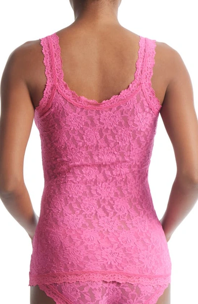 Shop Hanky Panky Lace Camisole In Intuition Pink