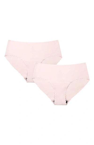 Shop Proof 2-pack Period & Leak Resistant Everyday Super Light Absorbency Briefs In Blush/ Blush