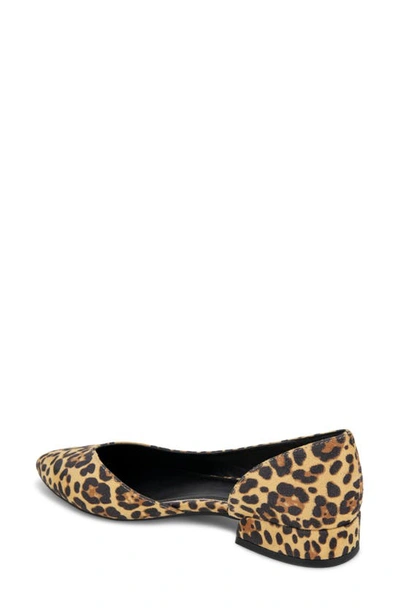 Shop Kenneth Cole Carmina Half D'orsay Flat In Animal