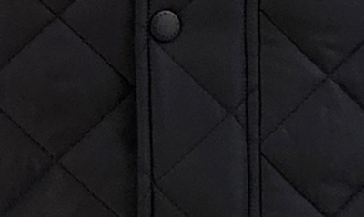 Cole Haan Quilted Vest In Black