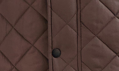 Cole Haan Quilted Vest In Wren