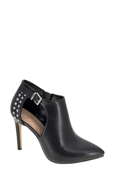 Shop Bcbgeneration Hibano Pointed Toe Bootie In Black