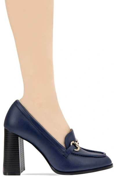 Bcbgeneration Yixy Loafer Pump In Dark Ink