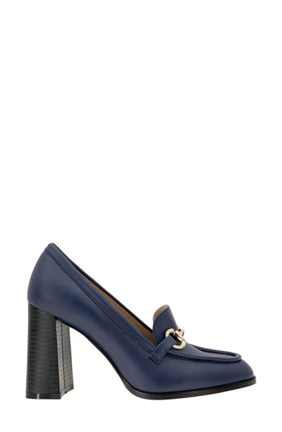 Bcbgeneration Yixy Loafer Pump In Dark Ink