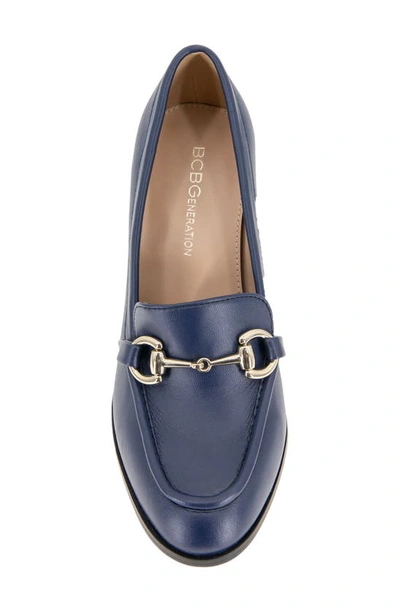 Bcbgeneration Yixy Loafer Pump In Dark Ink