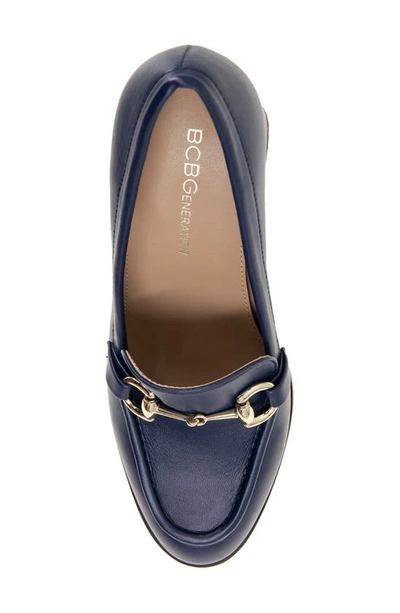 Bcbgeneration Yixy Loafer Pump In Dark Ink