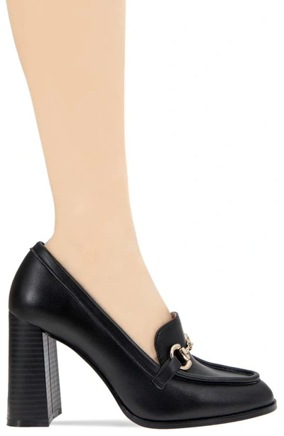 Bcbgeneration Women's Yixy Block Heel Riding Bit Pumps In Black