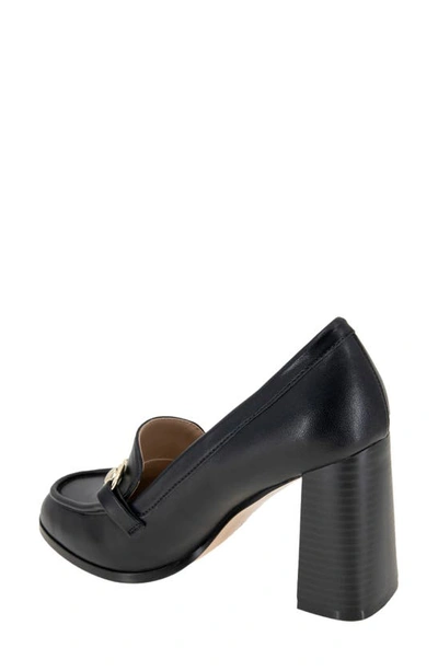 Bcbgeneration Women's Yixy Block Heel Riding Bit Pumps In Black