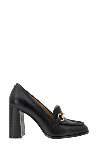 Bcbgeneration Women's Yixy Block Heel Riding Bit Pumps In Black