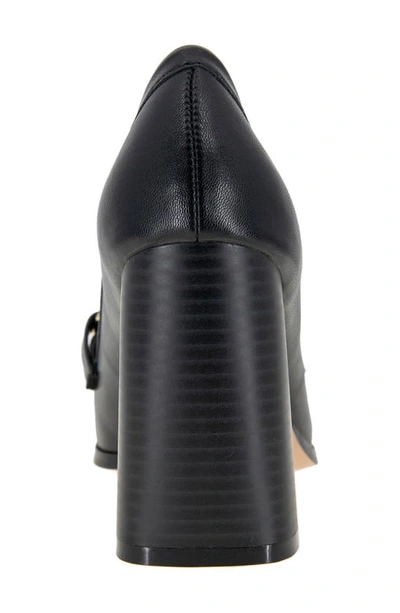 Bcbgeneration Women's Yixy Block Heel Riding Bit Pumps In Black