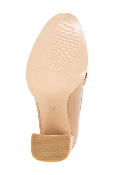 Shop Bcbgeneration Yixy Loafer Pump In Tan