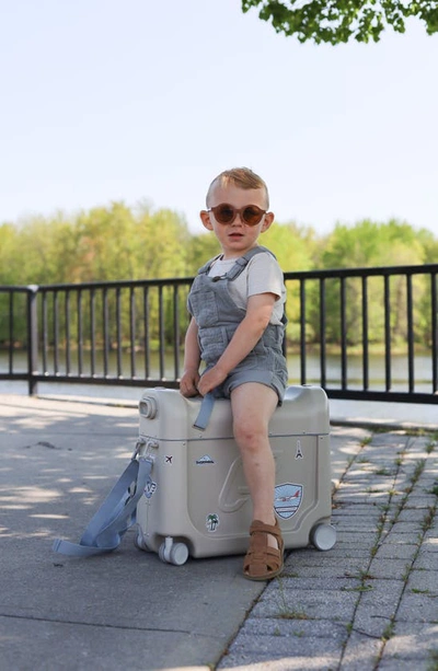 Shop Stokke Kids' Bedbox® 19-inch Ride-on Carry-on Suitcase In Stardew