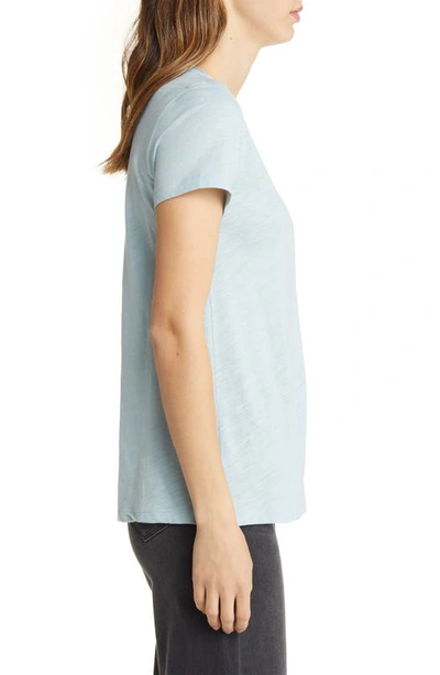 Caslon V-neck Short Sleeve T-shirt In Blue Sterling