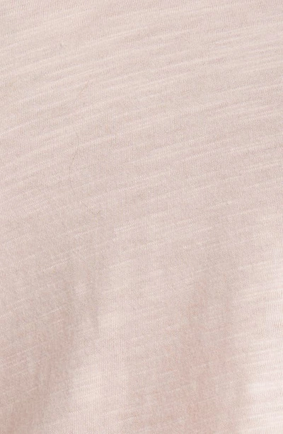 Caslon V-neck Short Sleeve T-shirt In Pink Smoke