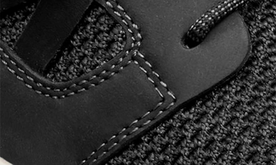 Shop Florsheim Kids' Great Lakes Knit Sneaker In Black Knit
